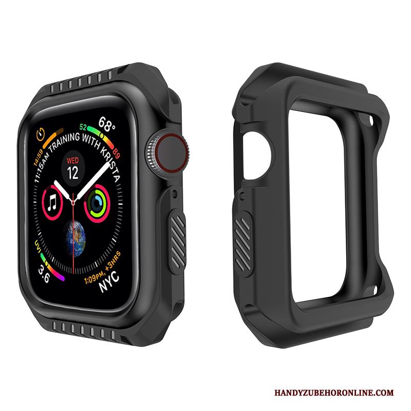 Apple Watch Series 1 Anti-fall Bescherming Rood Zacht Hoes Hoesje Siliconen