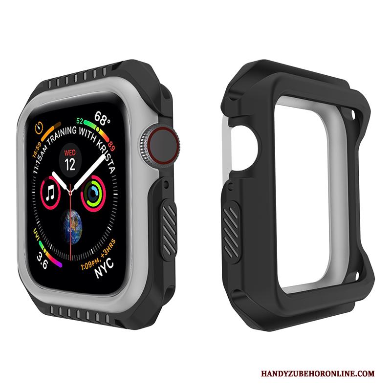 Apple Watch Series 1 Anti-fall Bescherming Rood Zacht Hoes Hoesje Siliconen