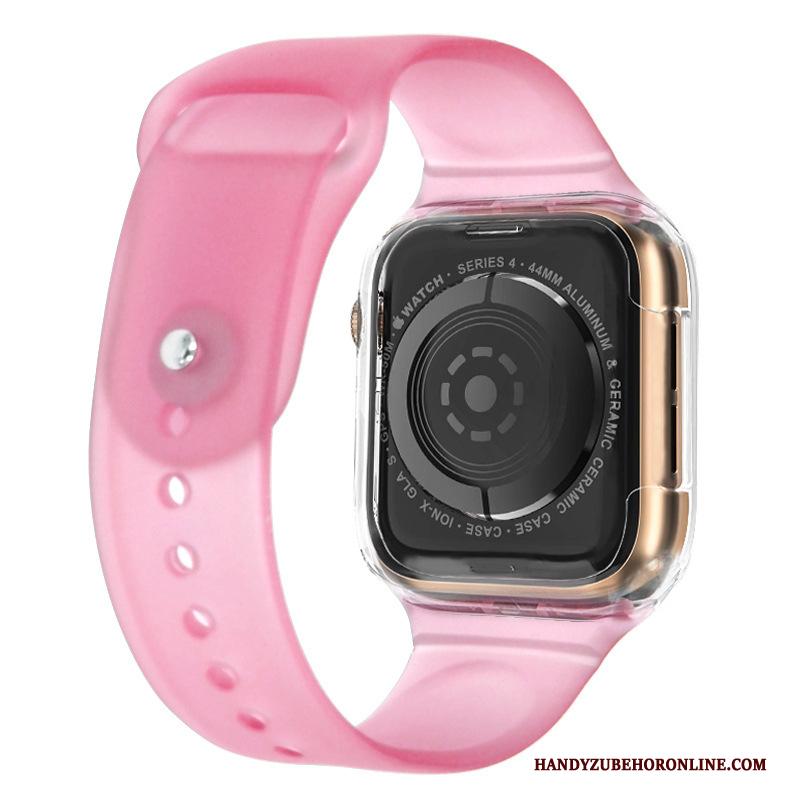 Apple Watch Series 1 Hoesje Groen Twee Kleuren Siliconen Sport Pu Bescherming