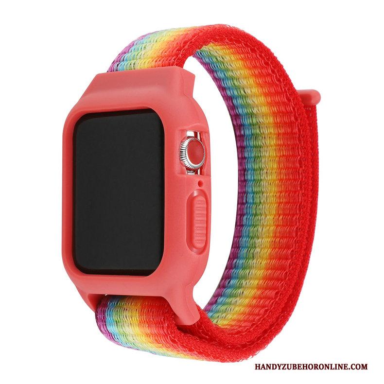 Apple Watch Series 1 Wit Bescherming Hoesje Nylon