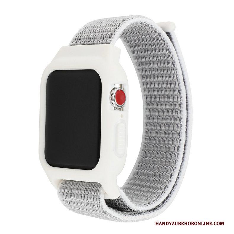 Apple Watch Series 1 Wit Bescherming Hoesje Nylon