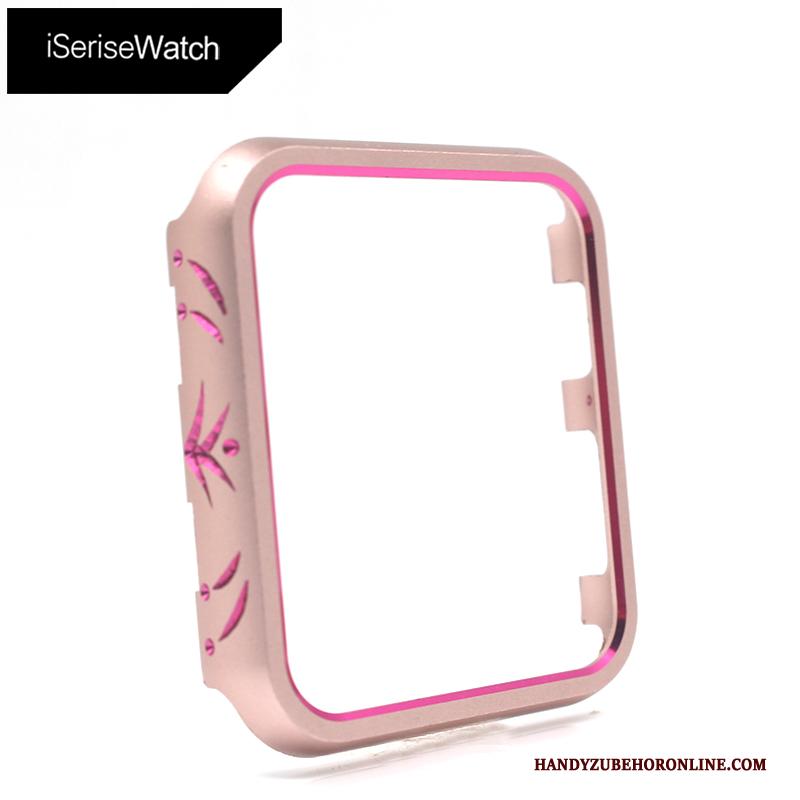 Apple Watch Series 2 Anti-fall Metaal Hoes Goud Hoesje Zilver Bescherming