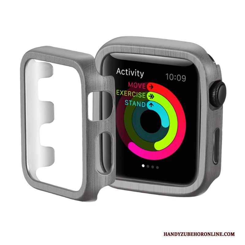 Apple Watch Series 2 Hoesje Bescherming Omlijsting Zijde Roze Patroon Accessoires Nieuw