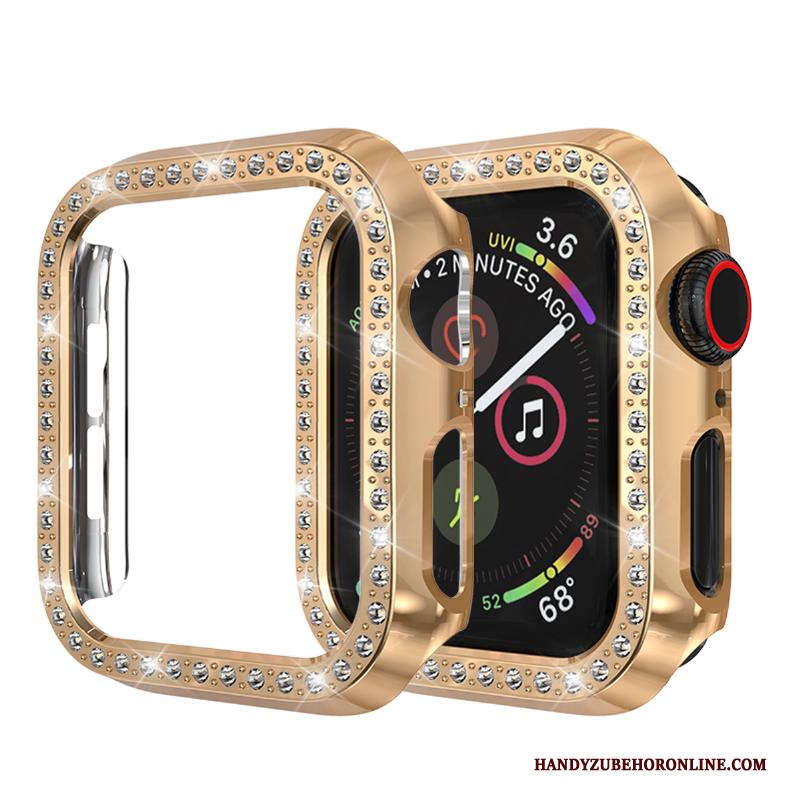 Apple Watch Series 2 Hoesje Strass Bescherming Goud Anti-fall