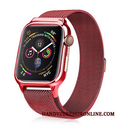 Apple Watch Series 2 Nieuw Hoes Purper Hoesje All Inclusive Metaal Bescherming