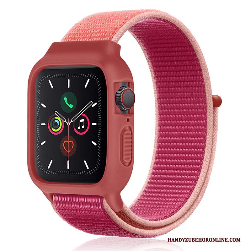 Apple Watch Series 2 Nieuw Hoesje Trend Sport Siliconen Nylon Zwart