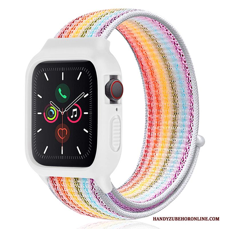 Apple Watch Series 2 Nieuw Hoesje Trend Sport Siliconen Nylon Zwart