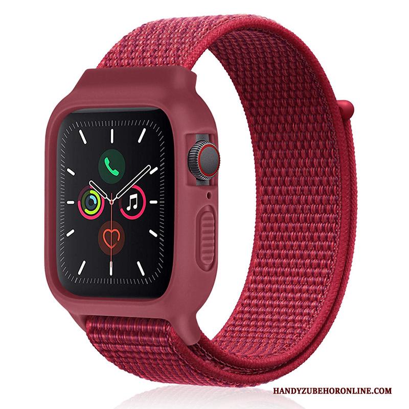 Apple Watch Series 2 Nieuw Hoesje Trend Sport Siliconen Nylon Zwart