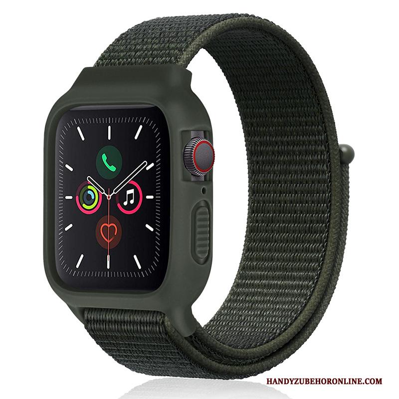 Apple Watch Series 2 Nieuw Hoesje Trend Sport Siliconen Nylon Zwart