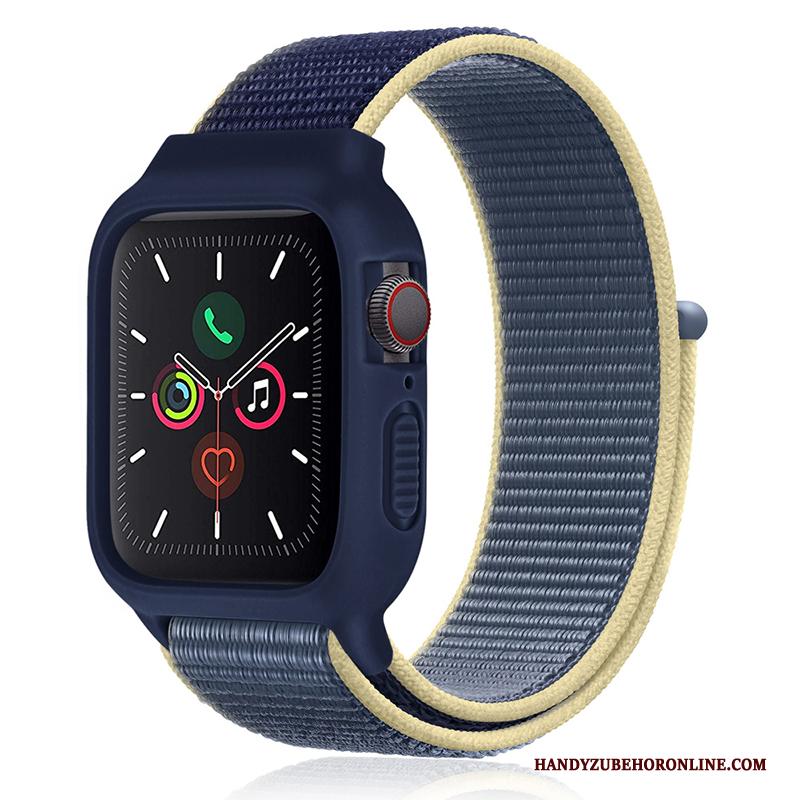 Apple Watch Series 2 Nieuw Hoesje Trend Sport Siliconen Nylon Zwart