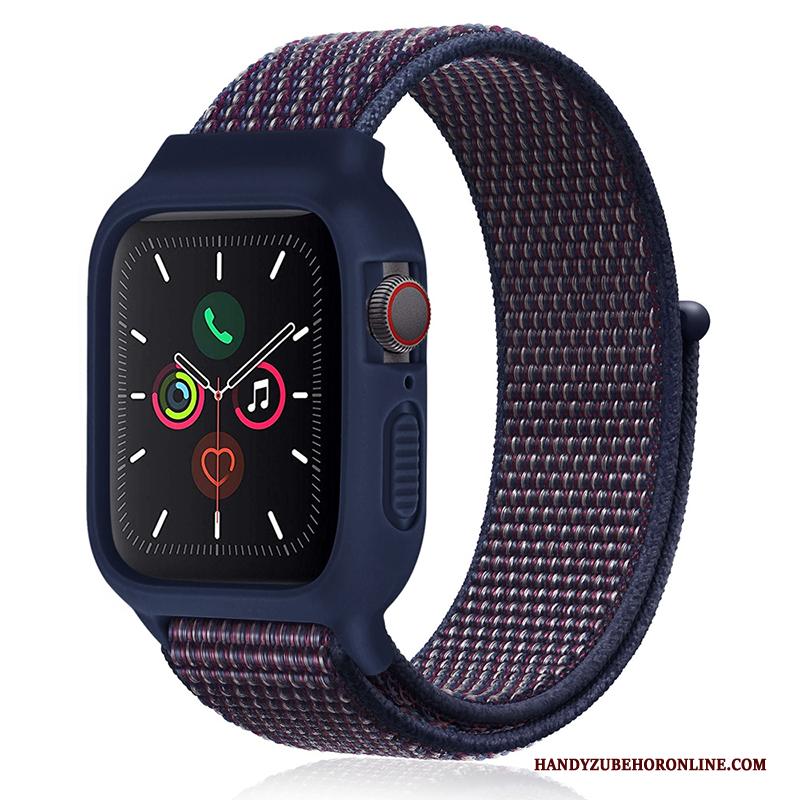 Apple Watch Series 2 Nieuw Hoesje Trend Sport Siliconen Nylon Zwart