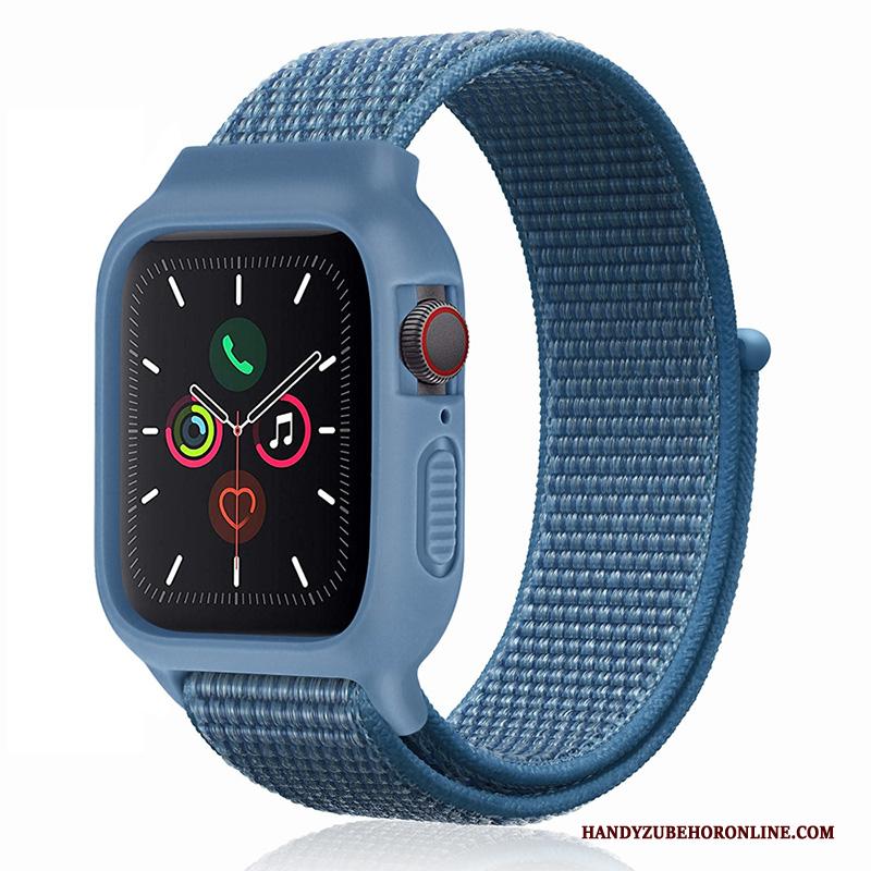 Apple Watch Series 2 Nieuw Hoesje Trend Sport Siliconen Nylon Zwart