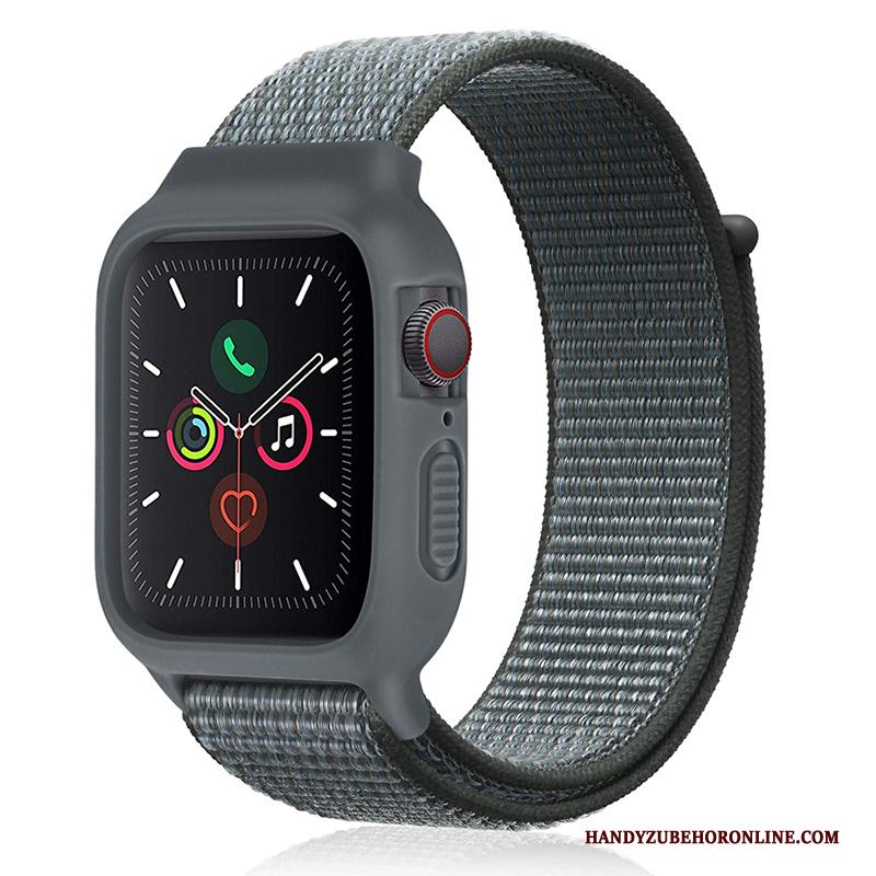 Apple Watch Series 2 Nieuw Hoesje Trend Sport Siliconen Nylon Zwart