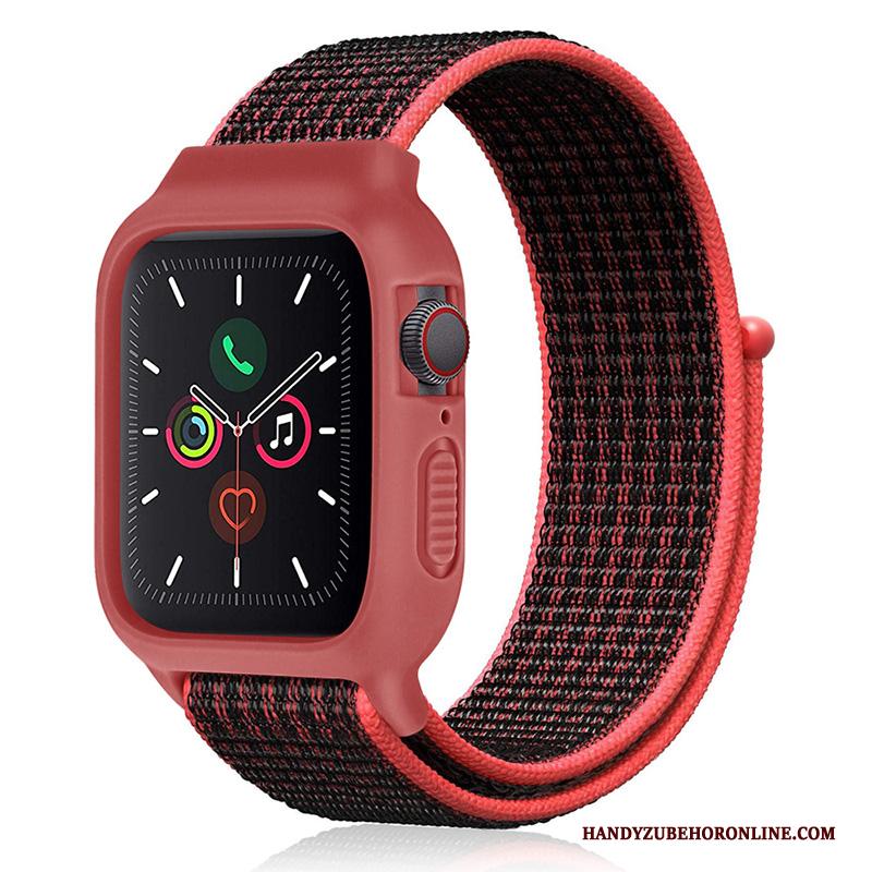 Apple Watch Series 2 Nieuw Hoesje Trend Sport Siliconen Nylon Zwart