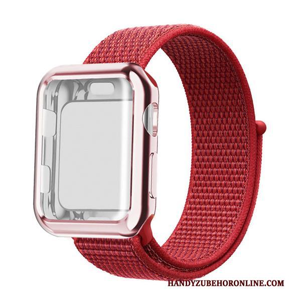 Apple Watch Series 2 Nylon Hoesje Rood