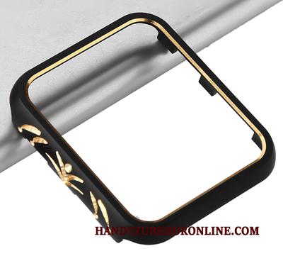 Apple Watch Series 3 Hoesje Hoes Omlijsting Goud Bescherming Twee Kleuren Anti-fall Patroon