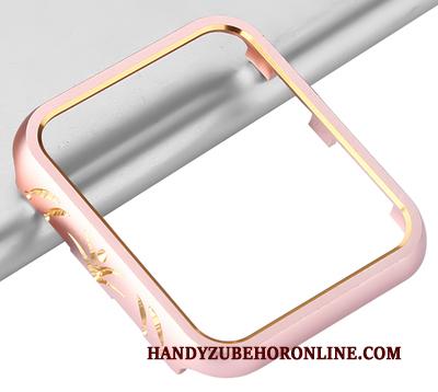 Apple Watch Series 3 Hoesje Hoes Omlijsting Goud Bescherming Twee Kleuren Anti-fall Patroon