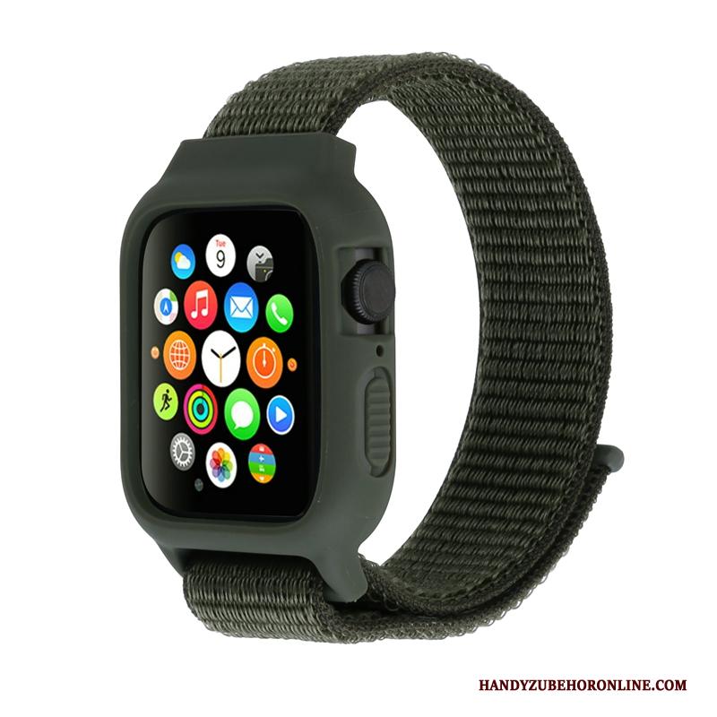 Apple Watch Series 3 Hoesje Nylon Bescherming Rood