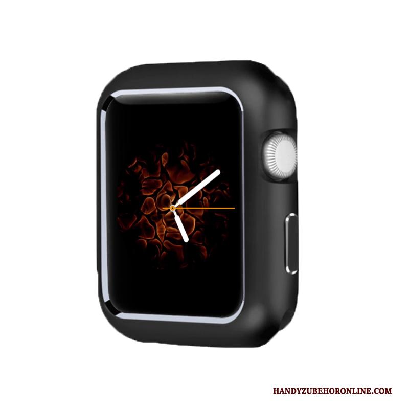 Apple Watch Series 3 Omlijsting Hoes Bescherming Metaal Goud Hoesje Magnetisch