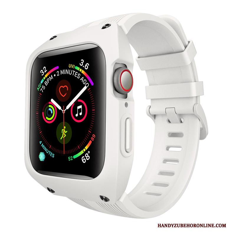 Apple Watch Series 3 Persoonlijk Anti-fall Hoes Trendy Merk Bescherming Wit Hoesje