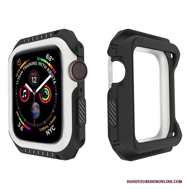 Apple Watch Series 3 Siliconen Zacht Bescherming Anti-fall Hoesje Purper