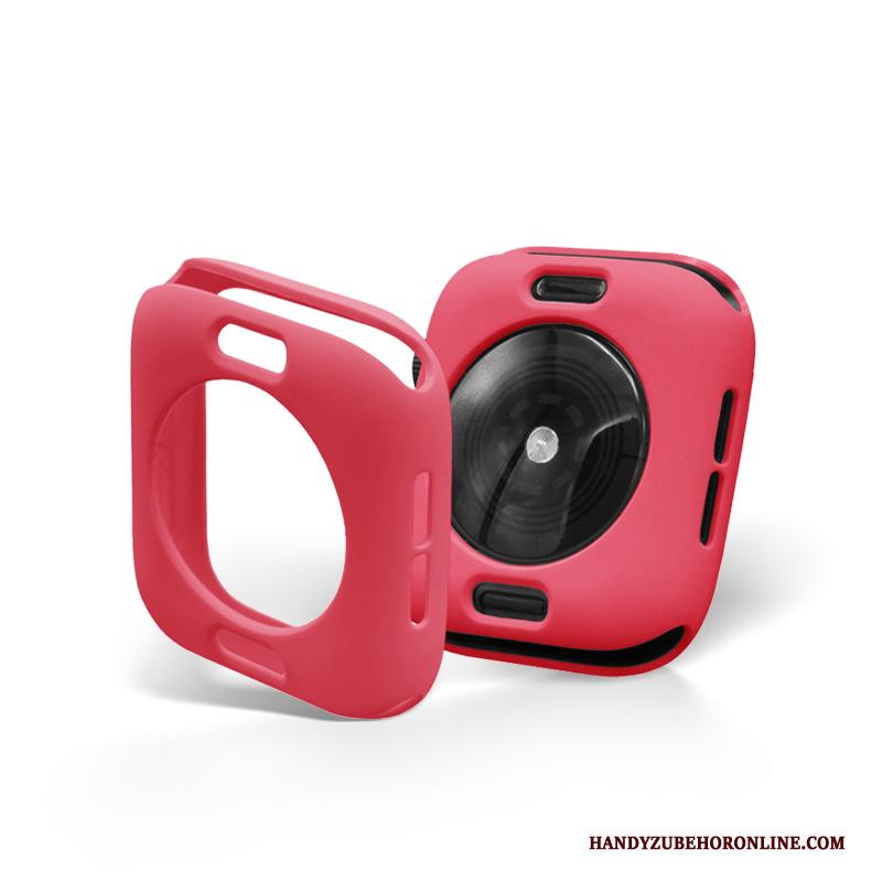 Apple Watch Series 4 Bescherming Hoesje Siliconenhoesje Echte Dun Accessoires Blauw