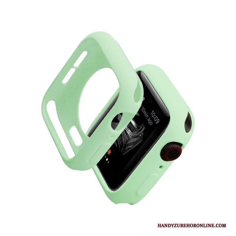 Apple Watch Series 4 Hoesje Groen Bescherming Dun Siliconen Trendy Merk