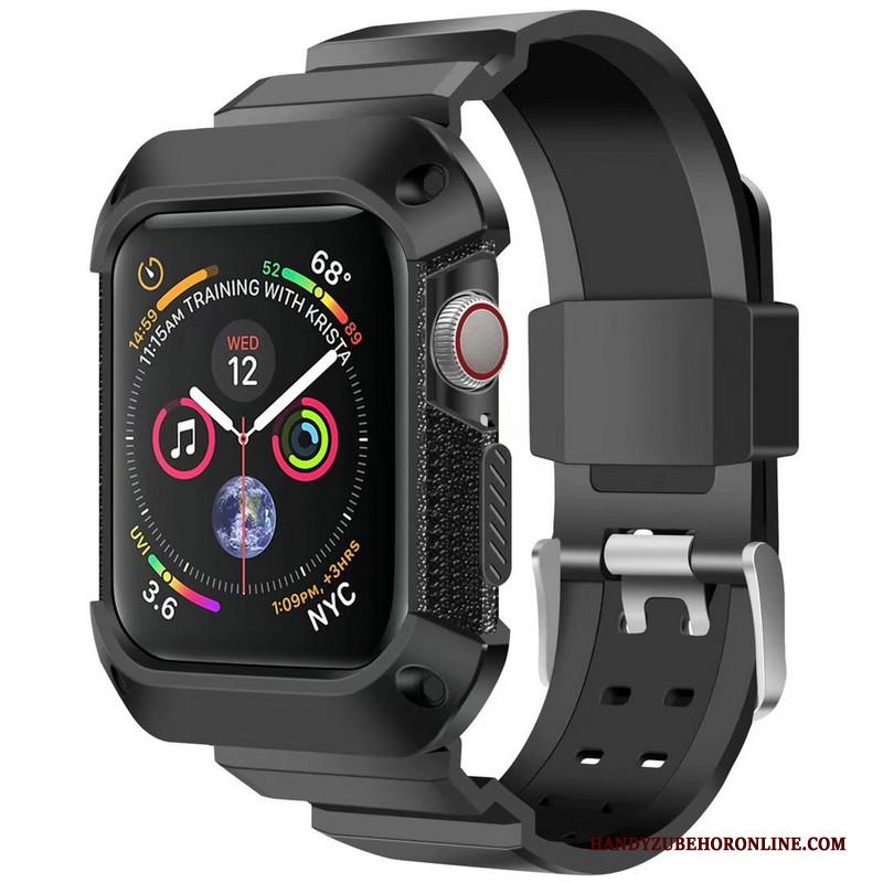 Apple Watch Series 4 Hoesje Pantser Sport Anti-fall Blauw Bescherming