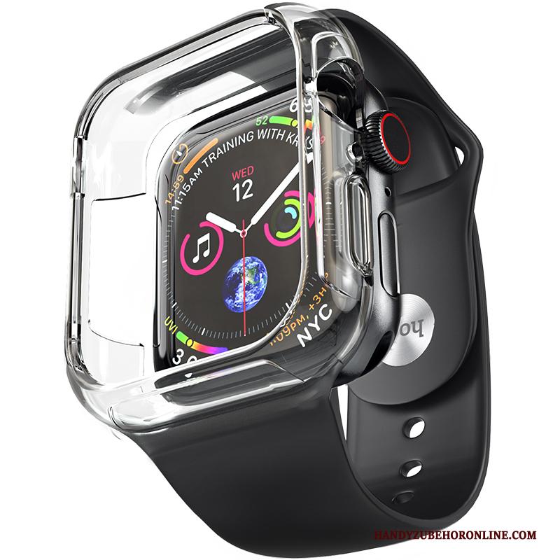 Apple Watch Series 5 Accessoires Hoesje Plating Trend Zacht Bescherming Blauw