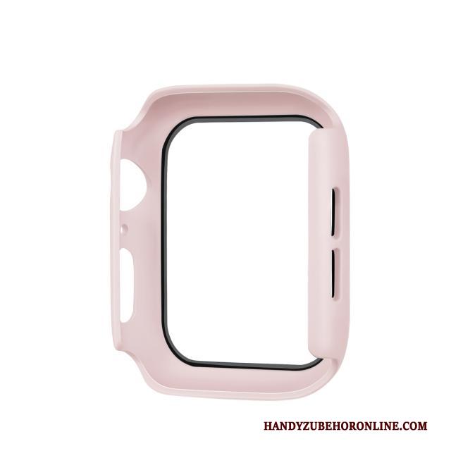 Apple Watch Series 5 Geel Bescherming Nieuw Hoes Skärmskydd Tempereren Hoesje