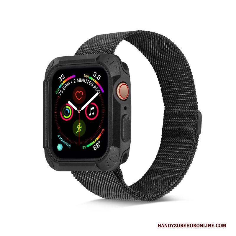 Apple Watch Series 5 Gemeenschappelijk Hoesje Dun All Inclusive Bescherming Accessoires Siliconen