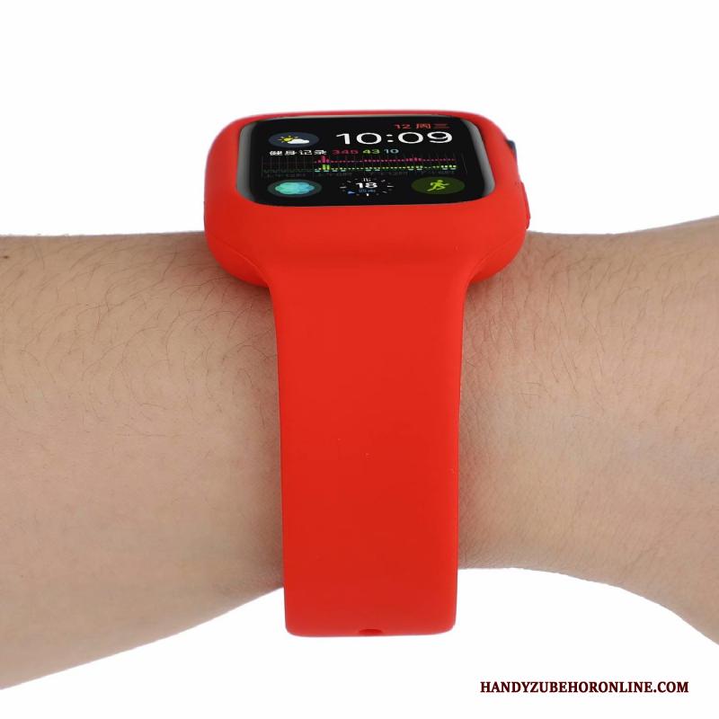 Apple Watch Series 5 Hoesje Nieuw Mode Bescherming Rood Trend Sport