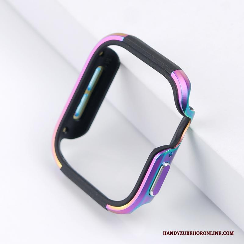 Apple Watch Series 5 Purper Legering Hoesje Metaal Bescherming