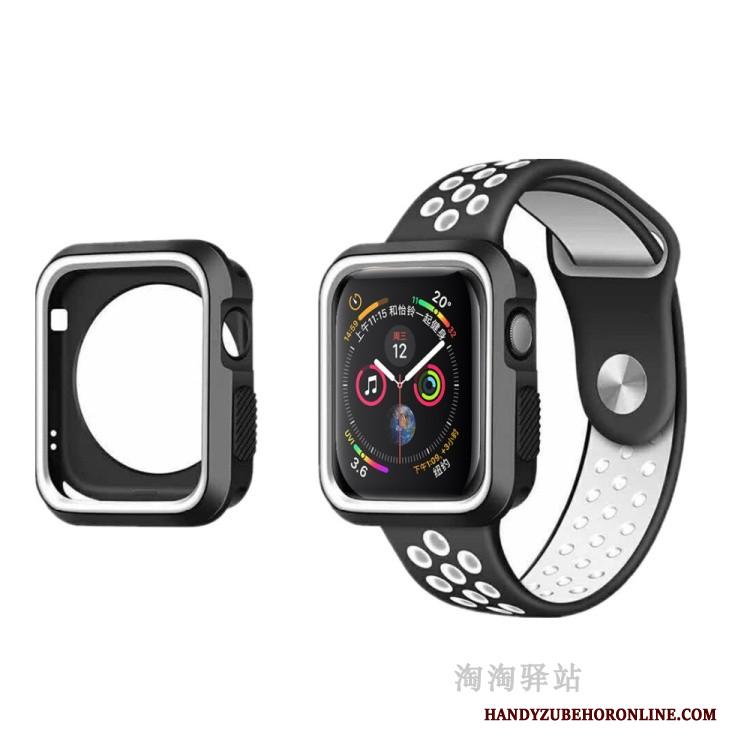 Apple Watch Series 5 Zacht Hoesje Ademend Rood Anti-fall Sport Bescherming