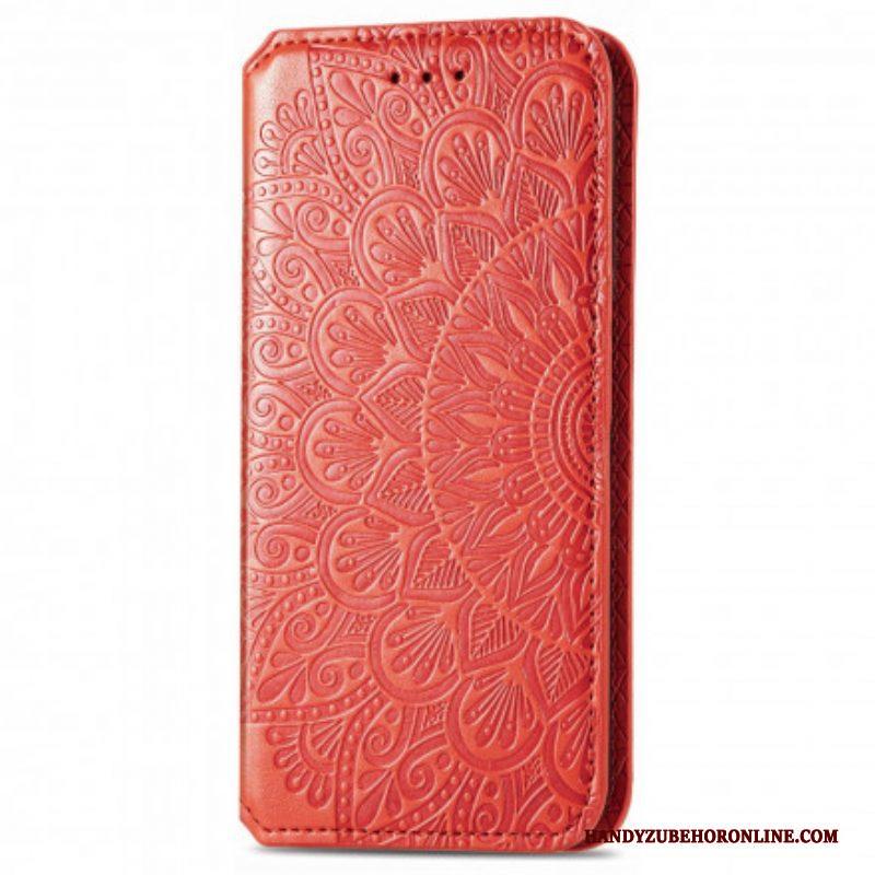 Bescherming Hoesje voor Motorola Edge 20 Pro Folio-hoesje Mandala