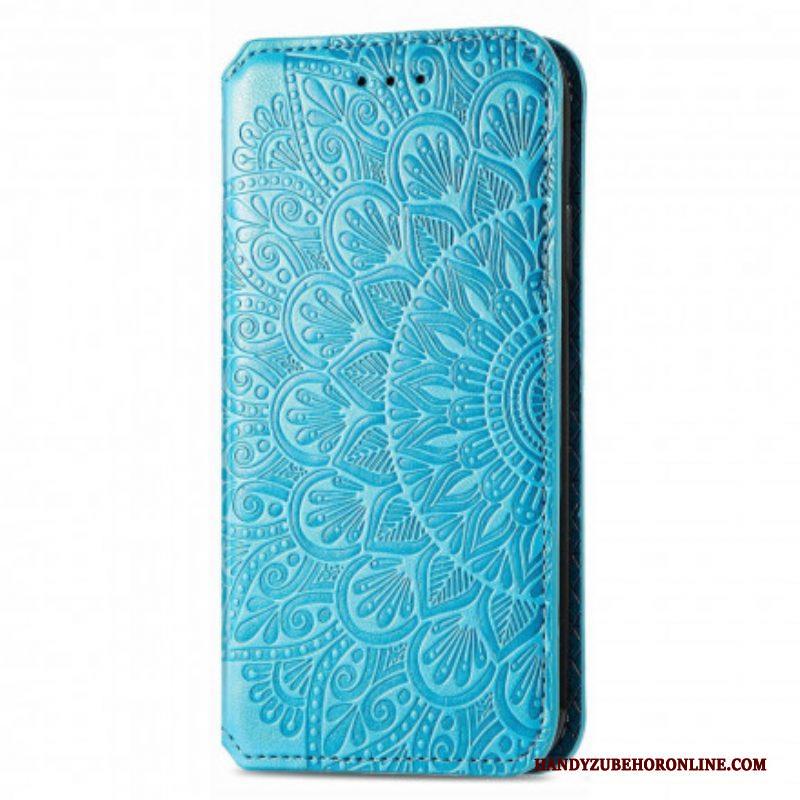 Bescherming Hoesje voor Motorola Edge 20 Pro Folio-hoesje Mandala