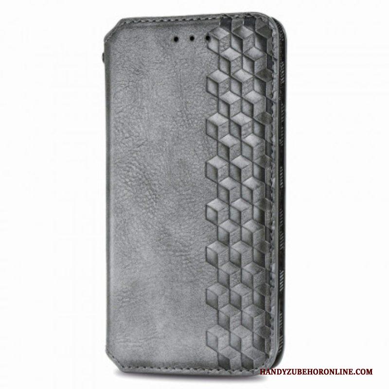 Bescherming Hoesje voor Samsung Galaxy A42 5G Folio-hoesje Leereffect Diamanttextuur