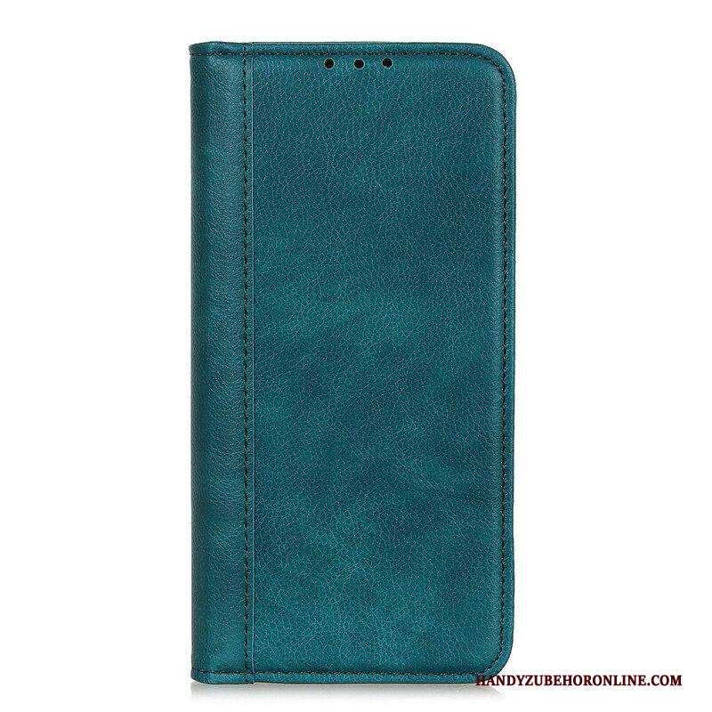 Bescherming Hoesje voor Samsung Galaxy A52 4G / A52 5G / A52s 5G Folio-hoesje Elegantie Split Litchi Leer