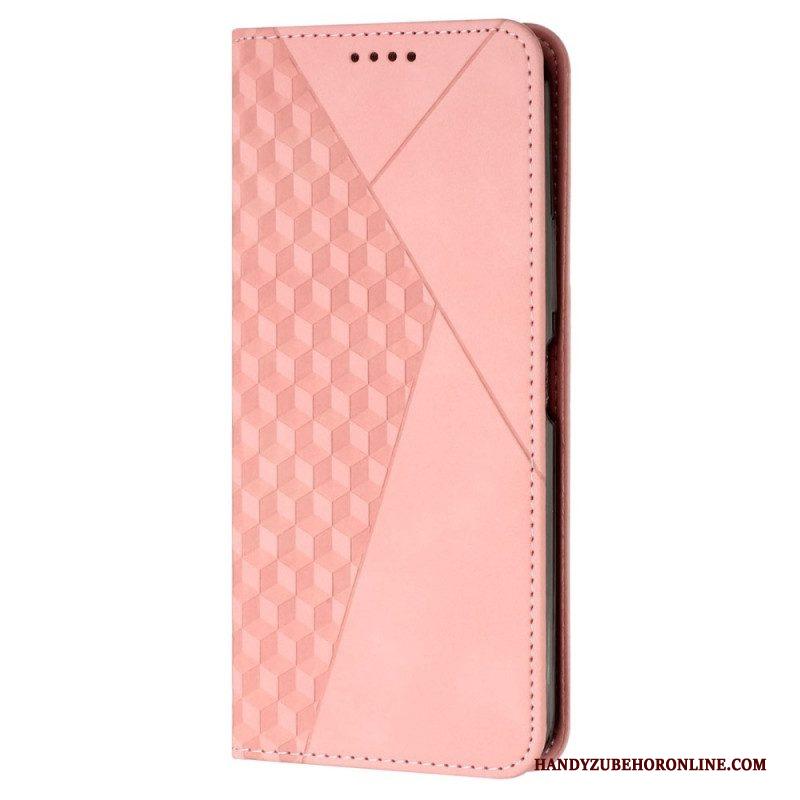 Bescherming Hoesje voor Samsung Galaxy A54 5G Folio-hoesje Stijl Leer 3d-patroon