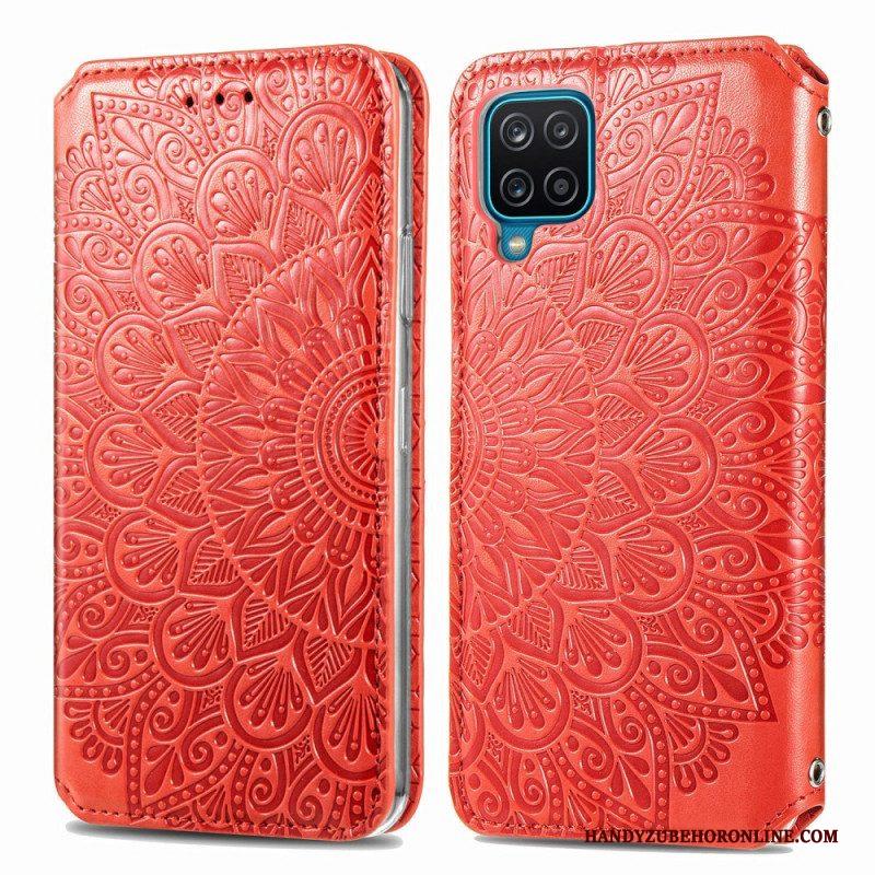 Bescherming Hoesje voor Samsung Galaxy M12 / A12 Folio-hoesje Mandala