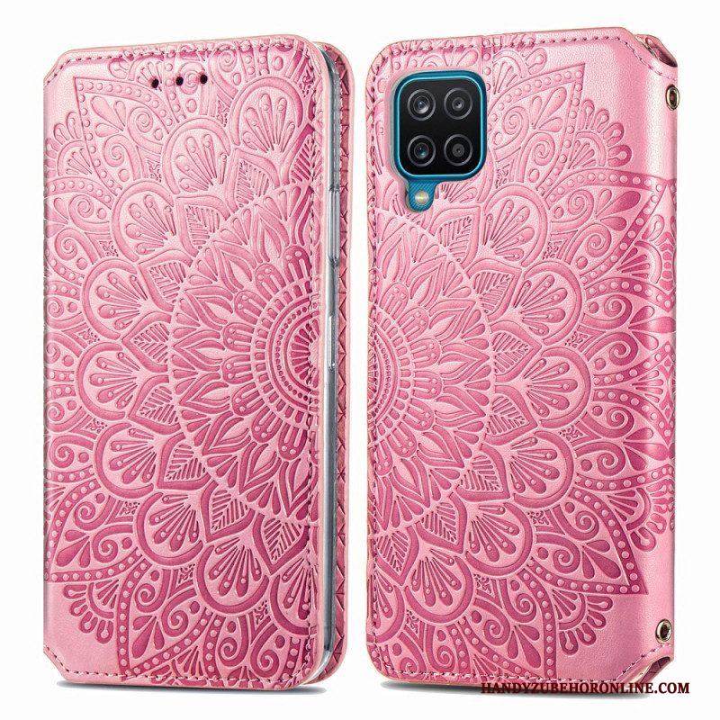 Bescherming Hoesje voor Samsung Galaxy M12 / A12 Folio-hoesje Mandala