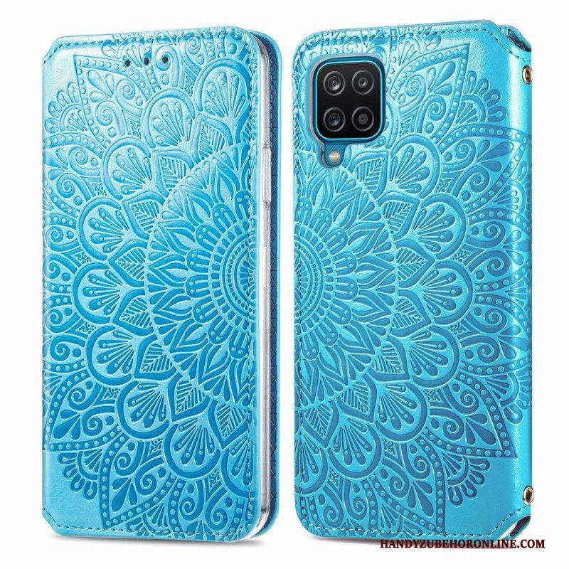 Bescherming Hoesje voor Samsung Galaxy M12 / A12 Folio-hoesje Mandala