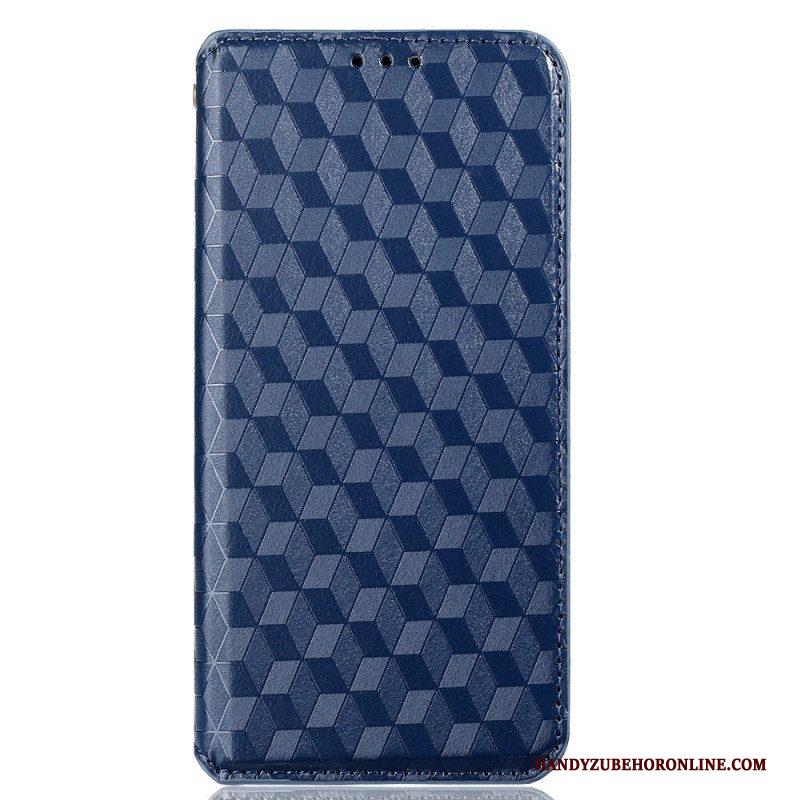 Bescherming Hoesje voor Samsung Galaxy M13 Folio-hoesje 3d Kubussen