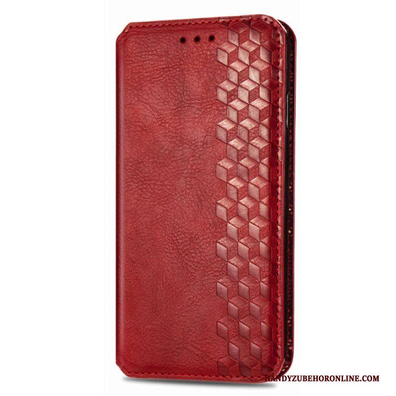 Bescherming Hoesje voor Samsung Galaxy M13 Folio-hoesje Patroon Met Leereffect