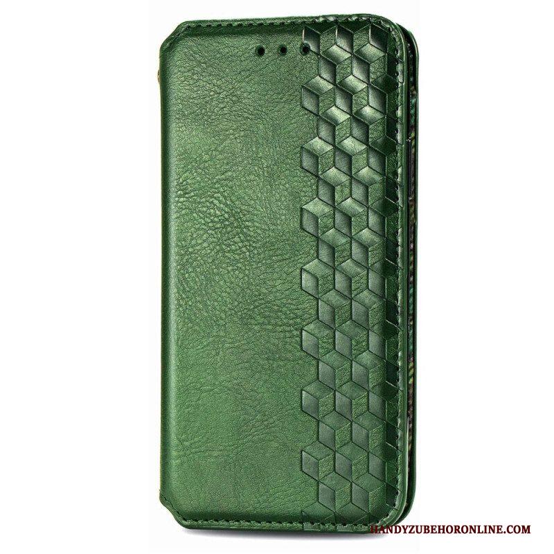 Bescherming Hoesje voor Samsung Galaxy M13 Folio-hoesje Patroon Met Leereffect