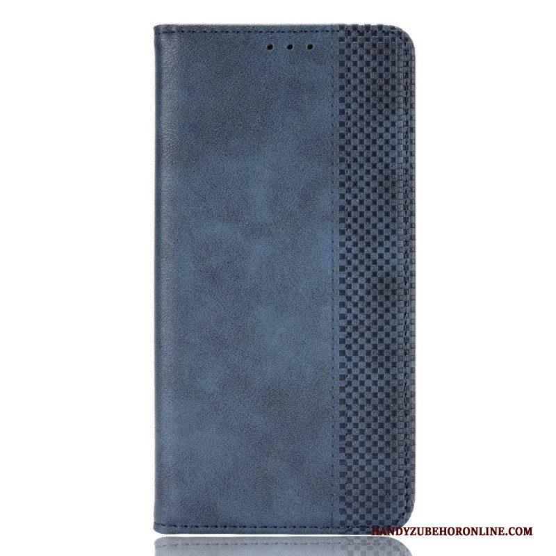 Bescherming Hoesje voor Samsung Galaxy M23 5G Folio-hoesje Gestileerd Vintage Leereffect