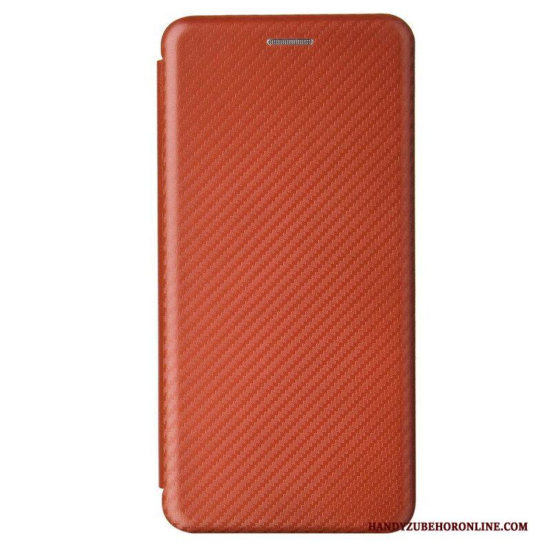 Bescherming Hoesje voor Samsung Galaxy S21 5G Folio-hoesje Koolstofvezel