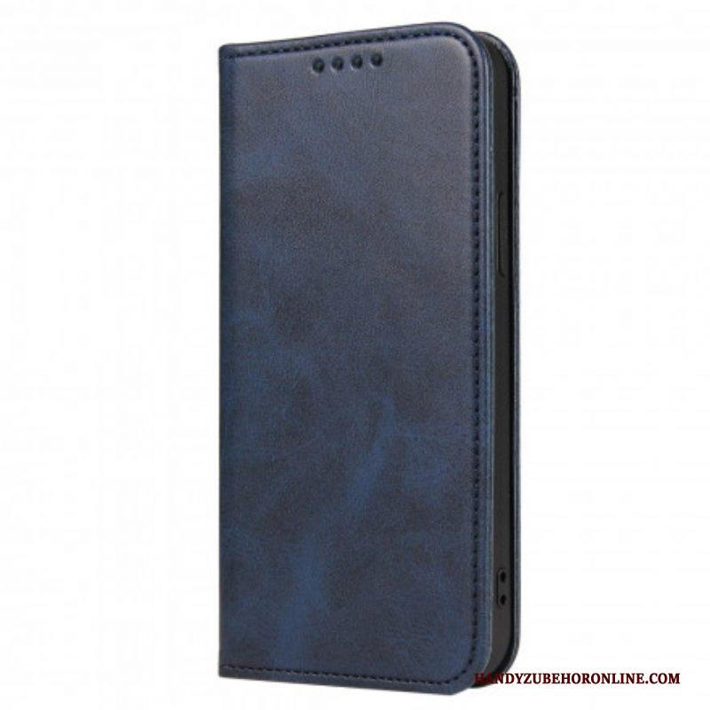 Bescherming Hoesje voor Samsung Galaxy S21 5G Folio-hoesje Leereffect In Zakelijke Stijl