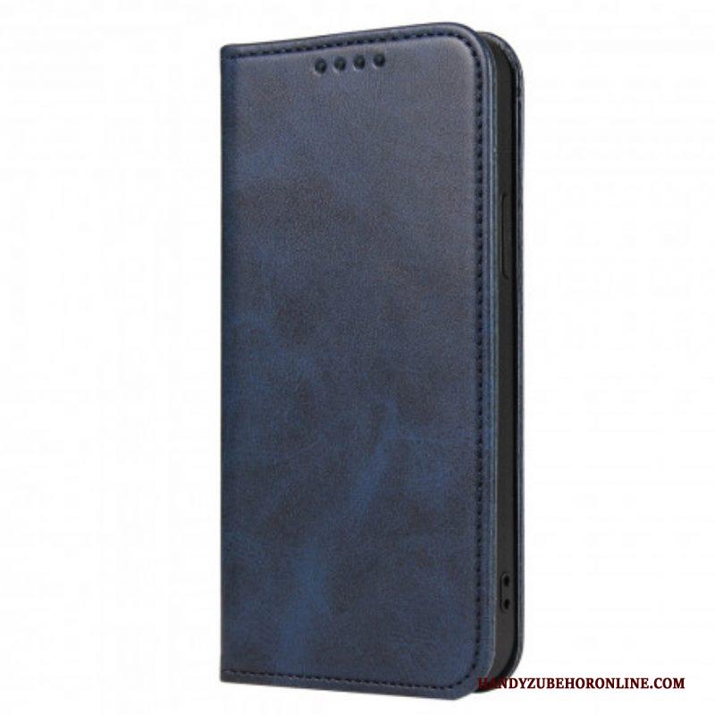 Bescherming Hoesje voor Samsung Galaxy S21 5G Folio-hoesje Leereffect In Zakelijke Stijl