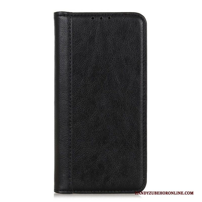 Bescherming Hoesje voor Samsung Galaxy S21 FE Folio-hoesje Elegantie Split Litchi Leer